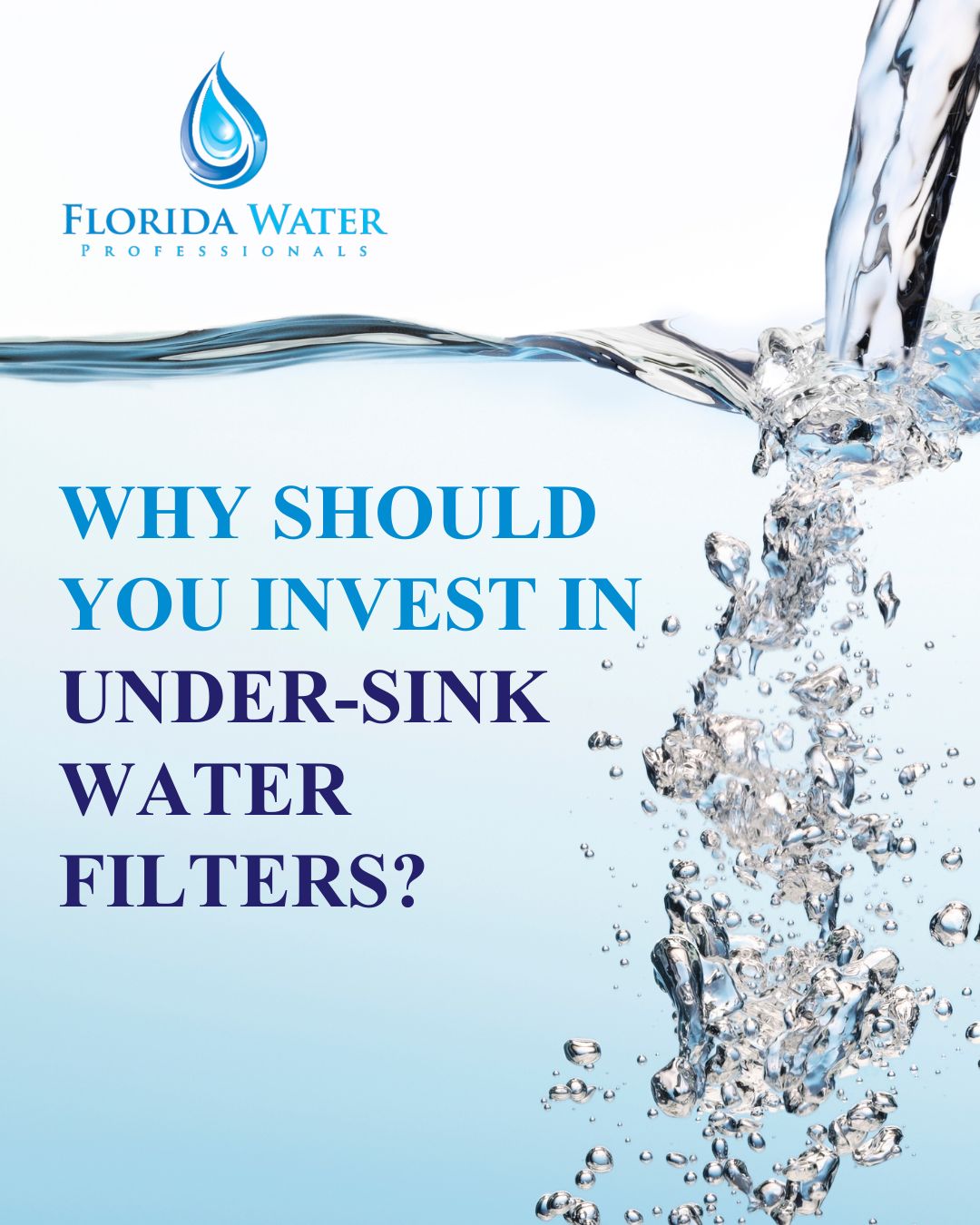 Why Should You Invest in Under-Sink Water Filters?